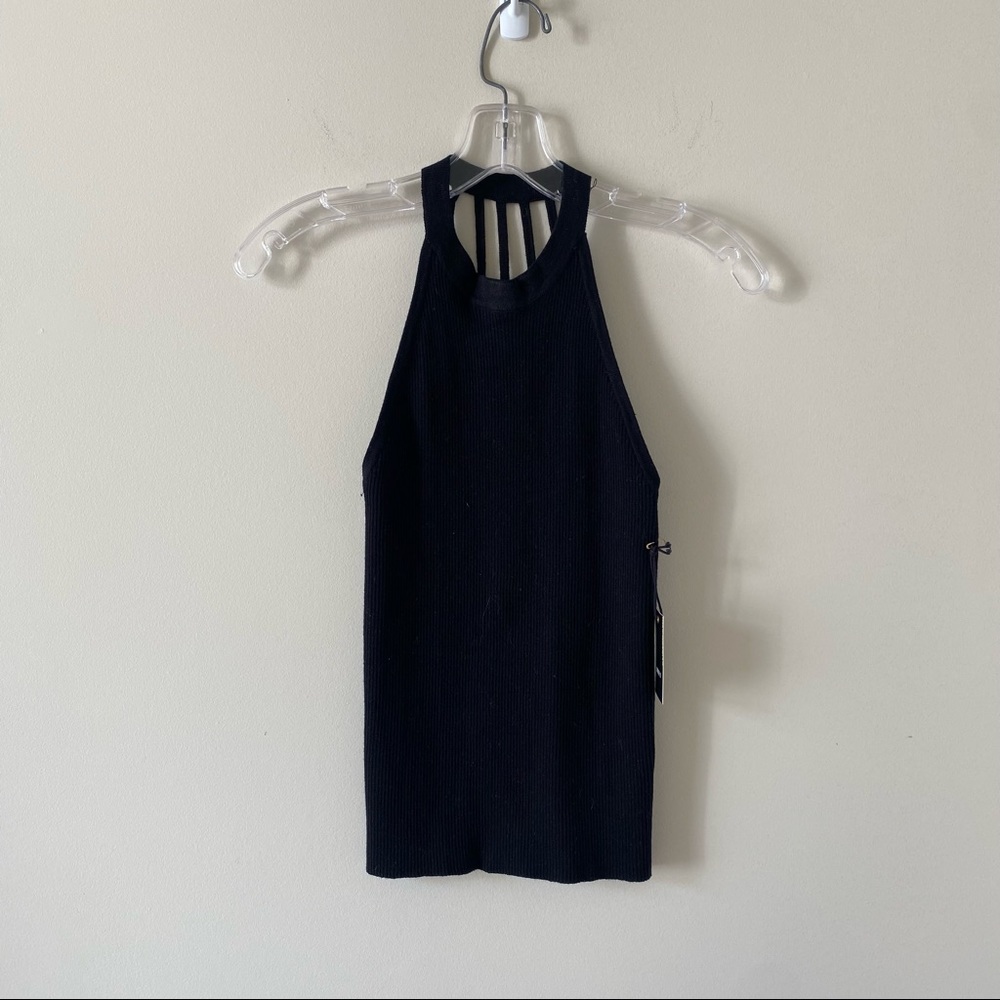 Forever 21 | Sleeveless Sweater Shirt | Black | NWT Small